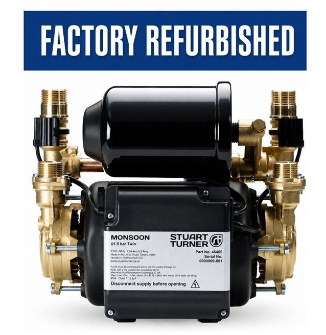 Stuart Turner Pumps Refurbished
